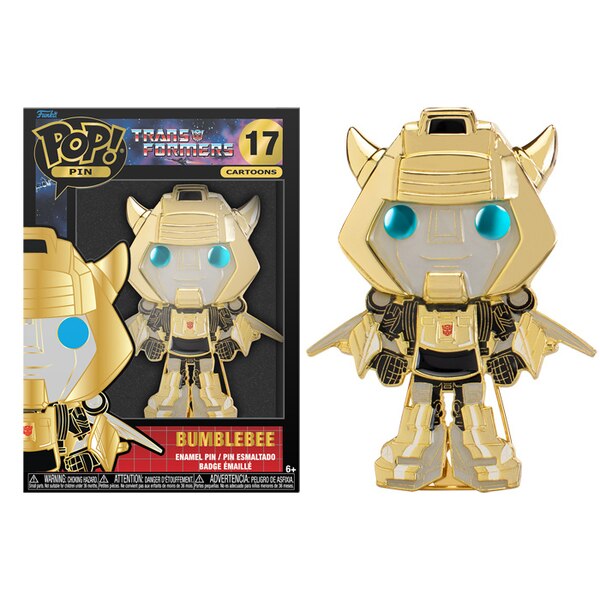 Funko Pop! Pin Transformers Optimus Prime, Soundwave, Megatron, More